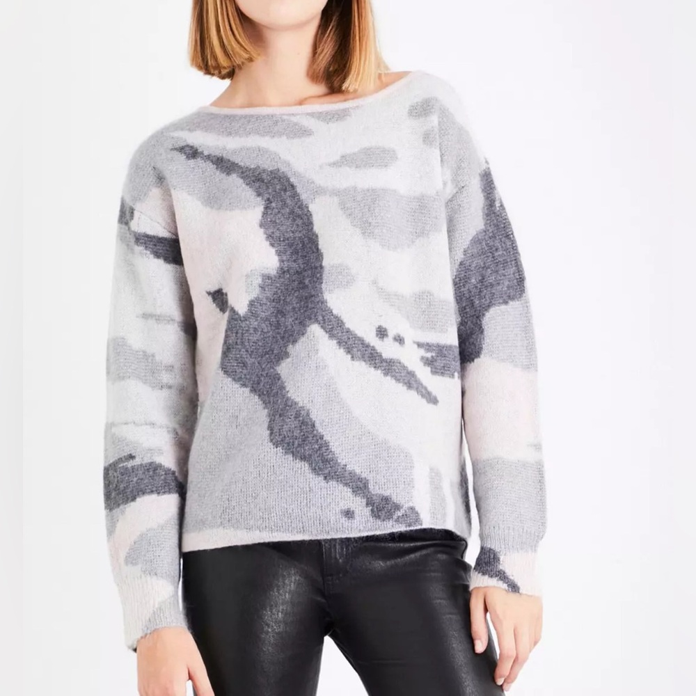 Rag & Bone Sinclair Mohair Blend Crew Sweater | Sz XS